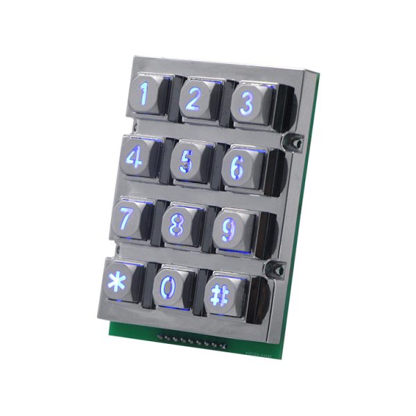 LED Illuminated Industrial Keypad – Bild 3